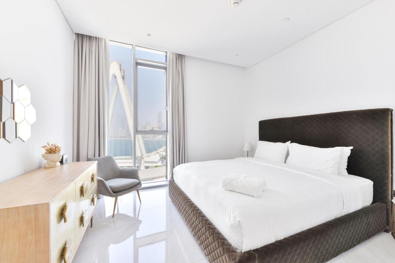 Spectacular 3 Bedroom Condo With Maids Room Facing The Dubai Eye Exterior foto