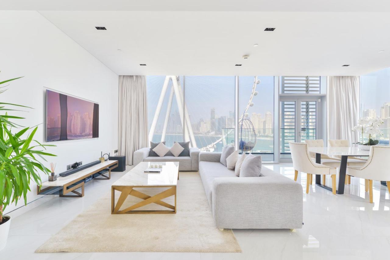 Spectacular 3 Bedroom Condo With Maids Room Facing The Dubai Eye Exterior foto